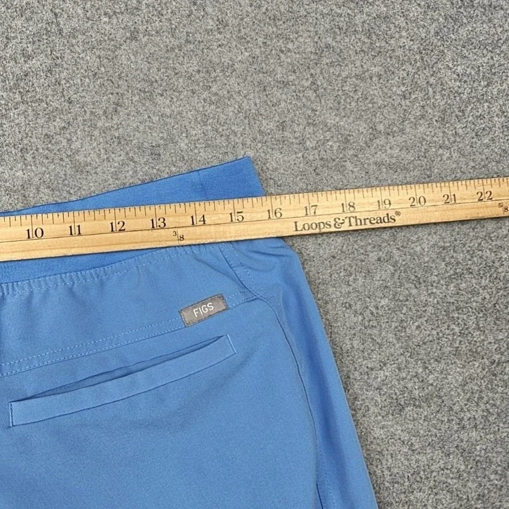 FIGS Pants Mens Medium Blue Technical Collection Cargo Scrub Stretch Workwear